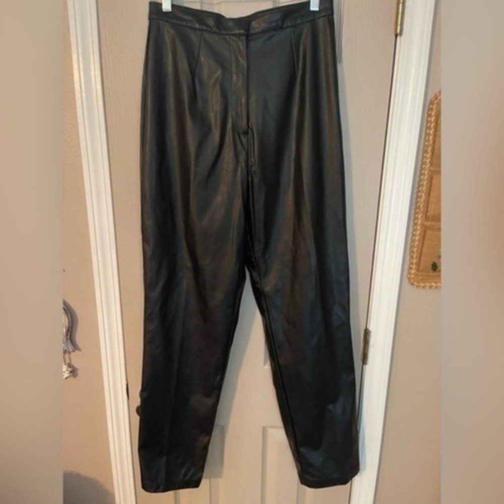 Mountain Lake Vintage Leather-Look Dress Pants​